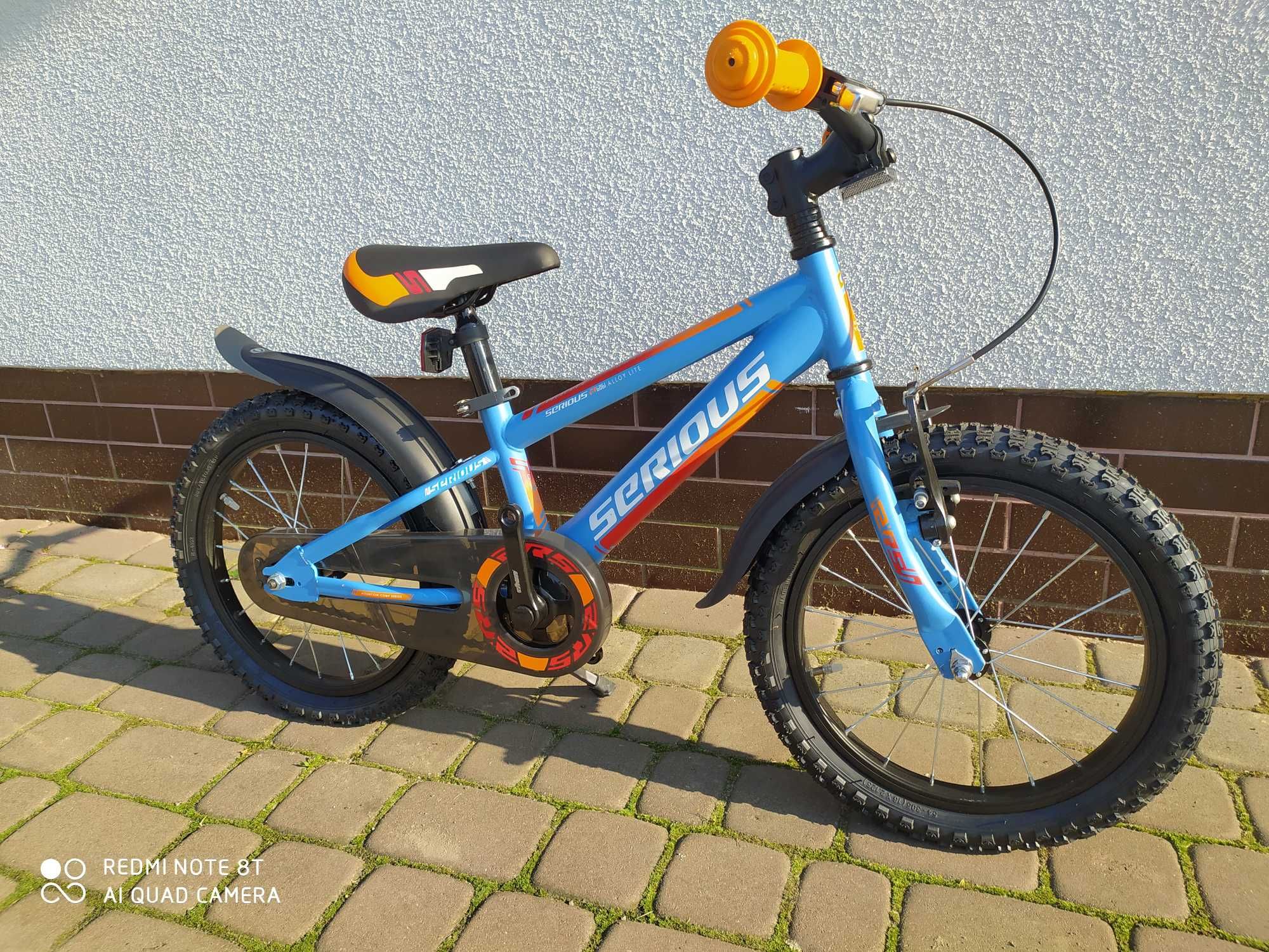 Nowy rowerek Serious Mtb Light Blue 16