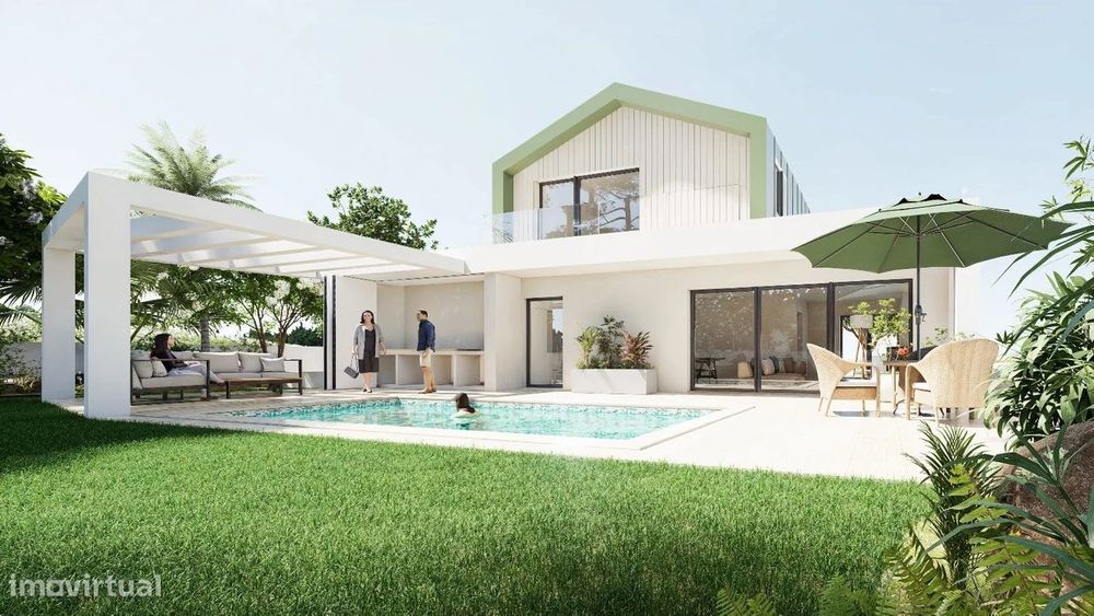 Casa Moderna em Óbidos com Piscina e 4 Quartos