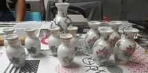 Jarras em porcelana chinesa muito antigas