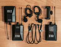 PROFESJONALNE Mikrofony XTUGA X-CM012 UHF Bezprzewodowe Lavalier