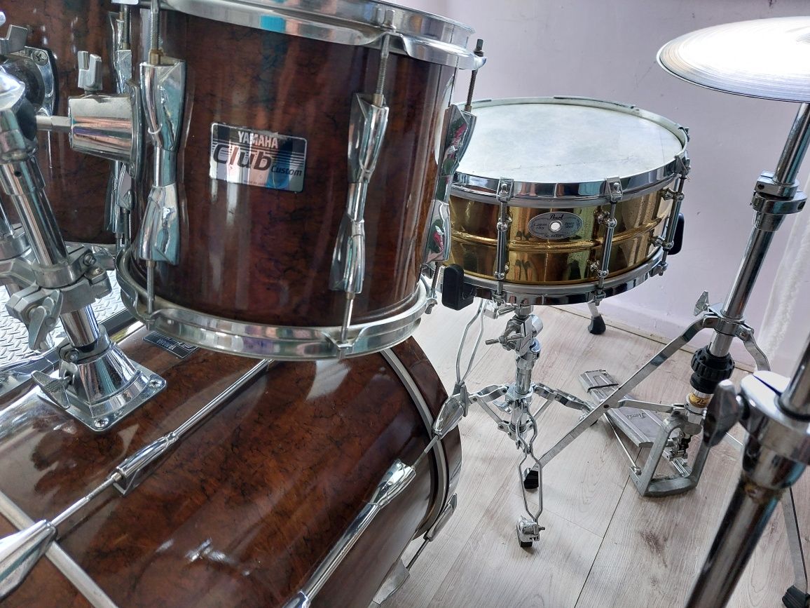 Perkusja Yamaha Club Custom + Talerze