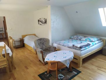 Klimatyzowany apartament dla 2-4 osób z łazienką we Frydmanie
