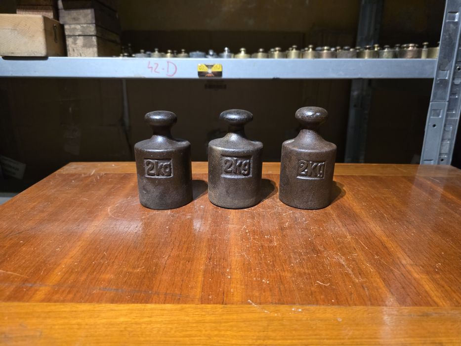 Zestaw odważników handlowych 2kg
