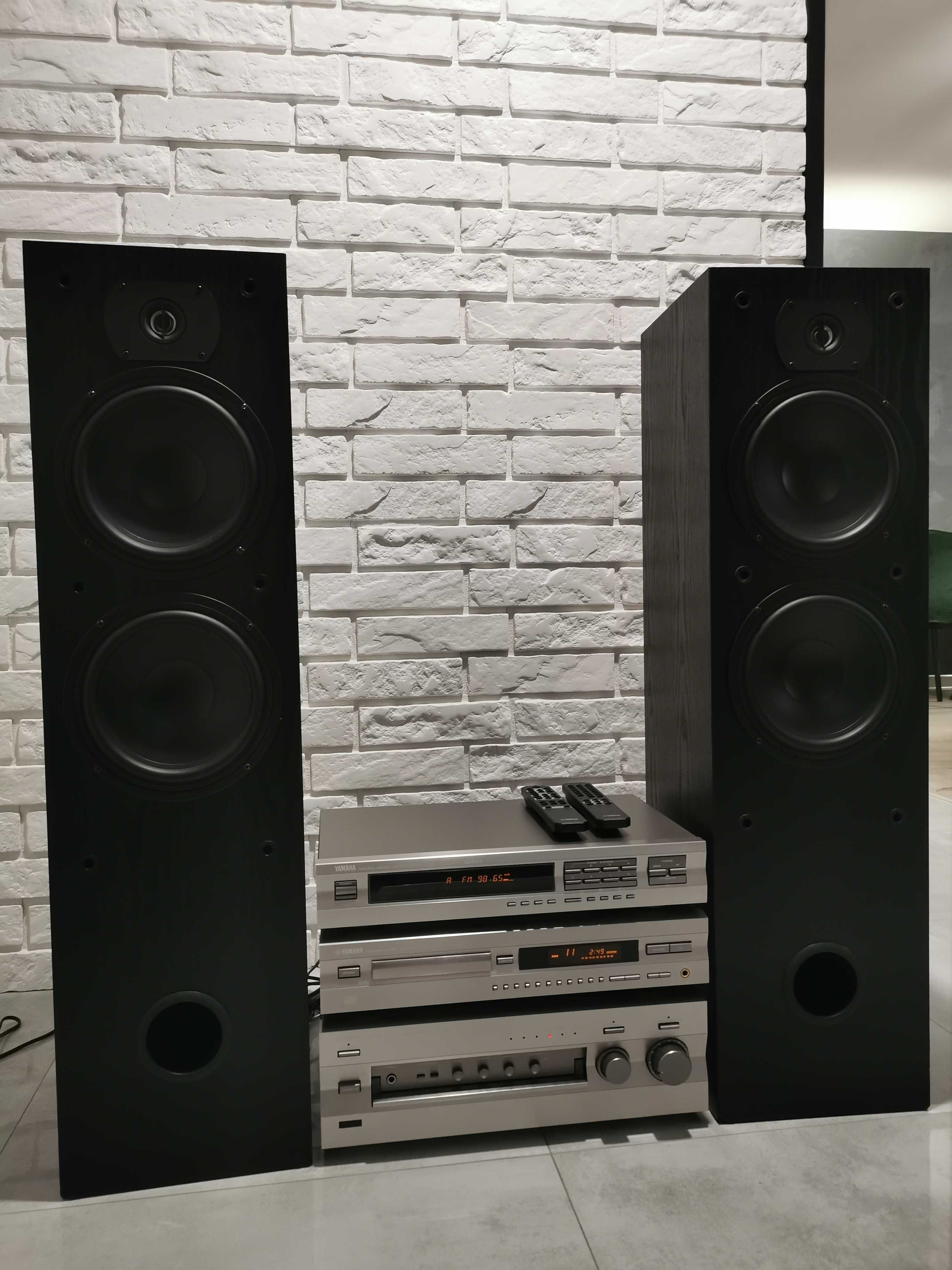 Zestaw Stereo Yamaha AX-396  Kolumny Dynalab SDA 2.8