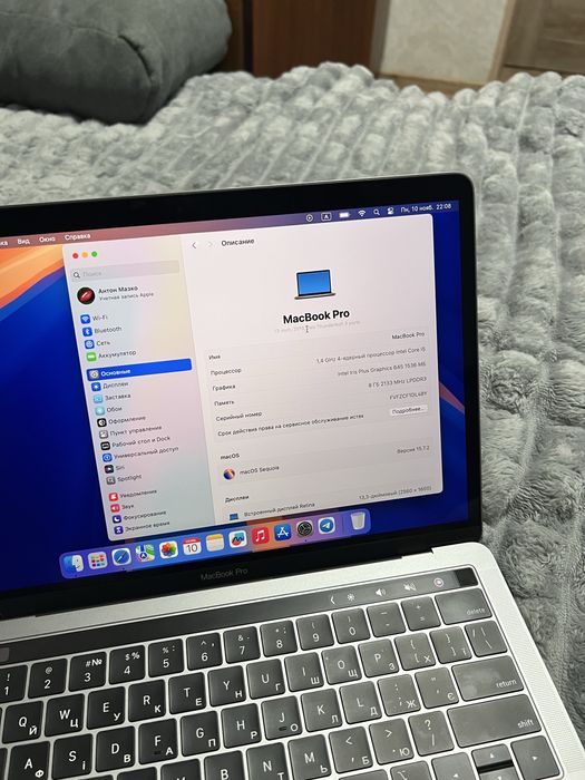 MacBook Pro 13 (2019р) , touch bar , ОФІЦІЙНИЙ