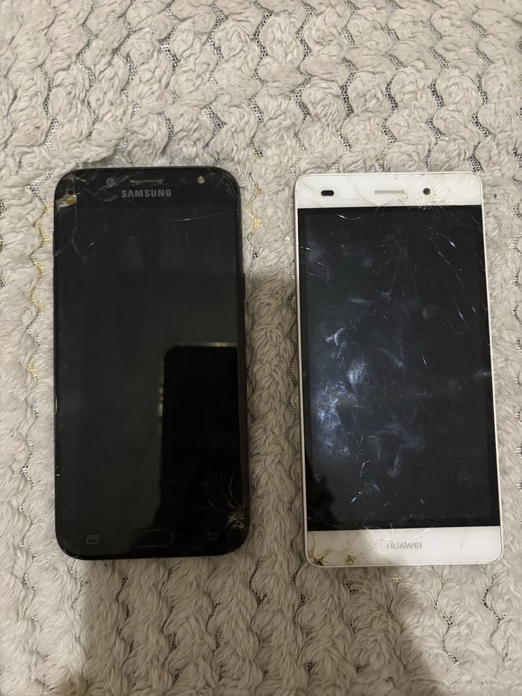Sprzedam dwa telefony – Samsung Galaxy J2 (2017) i Huawei P8 Lite