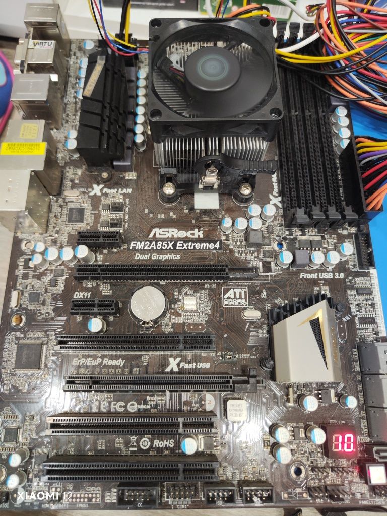 Материнська плата з процесором Asrock Fm2a85x extreme4
