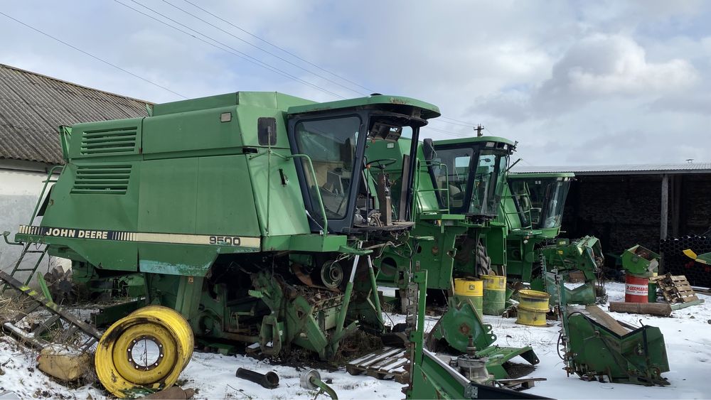 Розборка комбайнів Джон Дір-John Deere