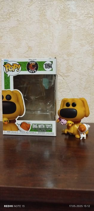 Фигурка Funko Pop Фанко Поп Dug Days Dug with toys Будни Дага Даг