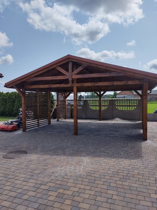 Wiata garażowa wiata na samochód carport zadaszenie na samochód