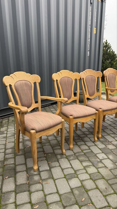 Krzesła dębowe TRANSPORT możliwy 12 sztuk