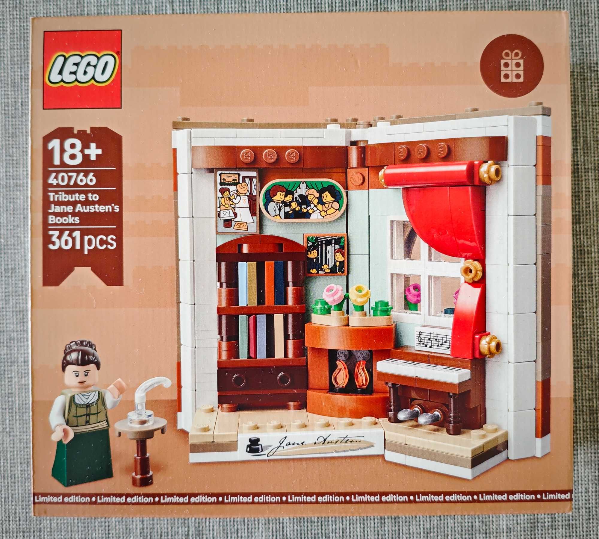LEGO 40766 - Hołd dla książek Jane Austen [nowe]