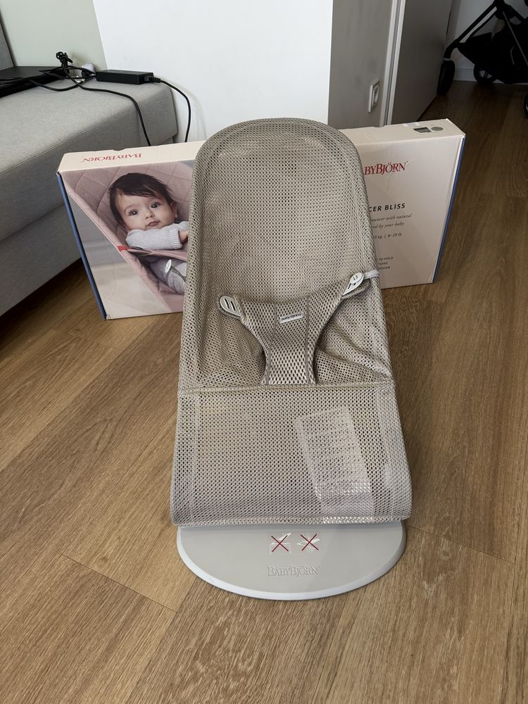BabyBjörn Bouncer Bliss – idealny stan, oryginalne opakowanie