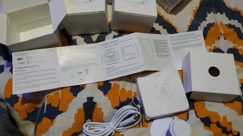 Датчик Присутності присутствия человека Tuya Smart Life Wi-Fi 5,8 ГГц