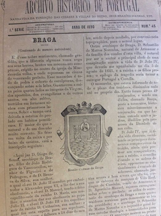 Um pouco de história antiga, de algumas localidades portuguesas