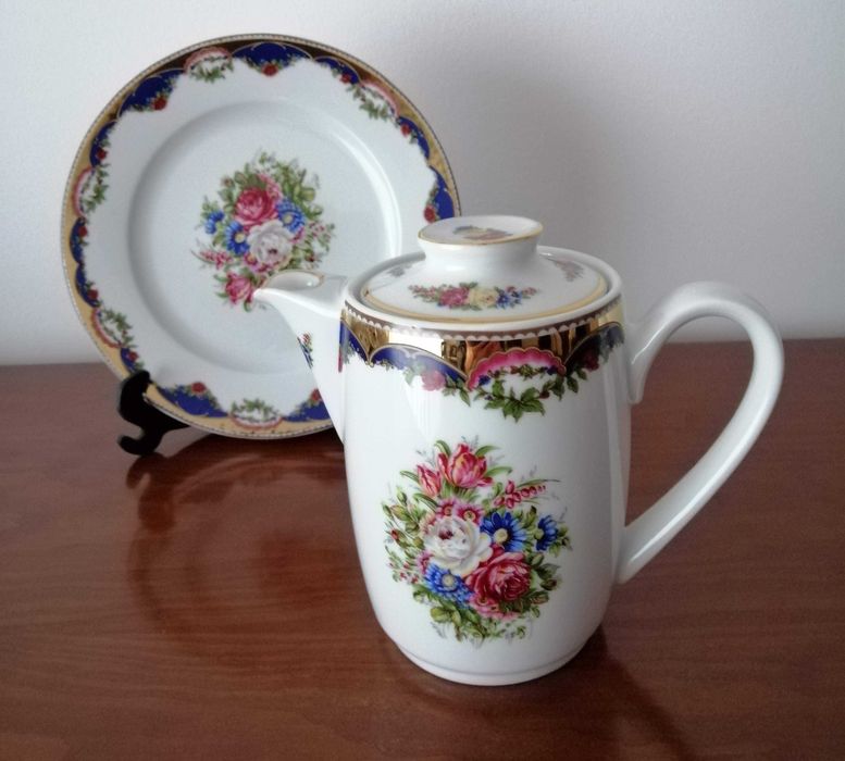 Peças de porcelana Limoges