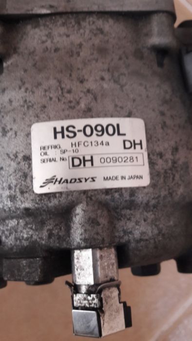 Compressor HS090L Ar condicionado Honda