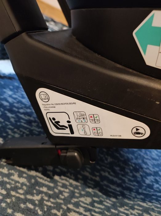 Fotelik samochodowy obrotowy 360° Nuna Rebl plus