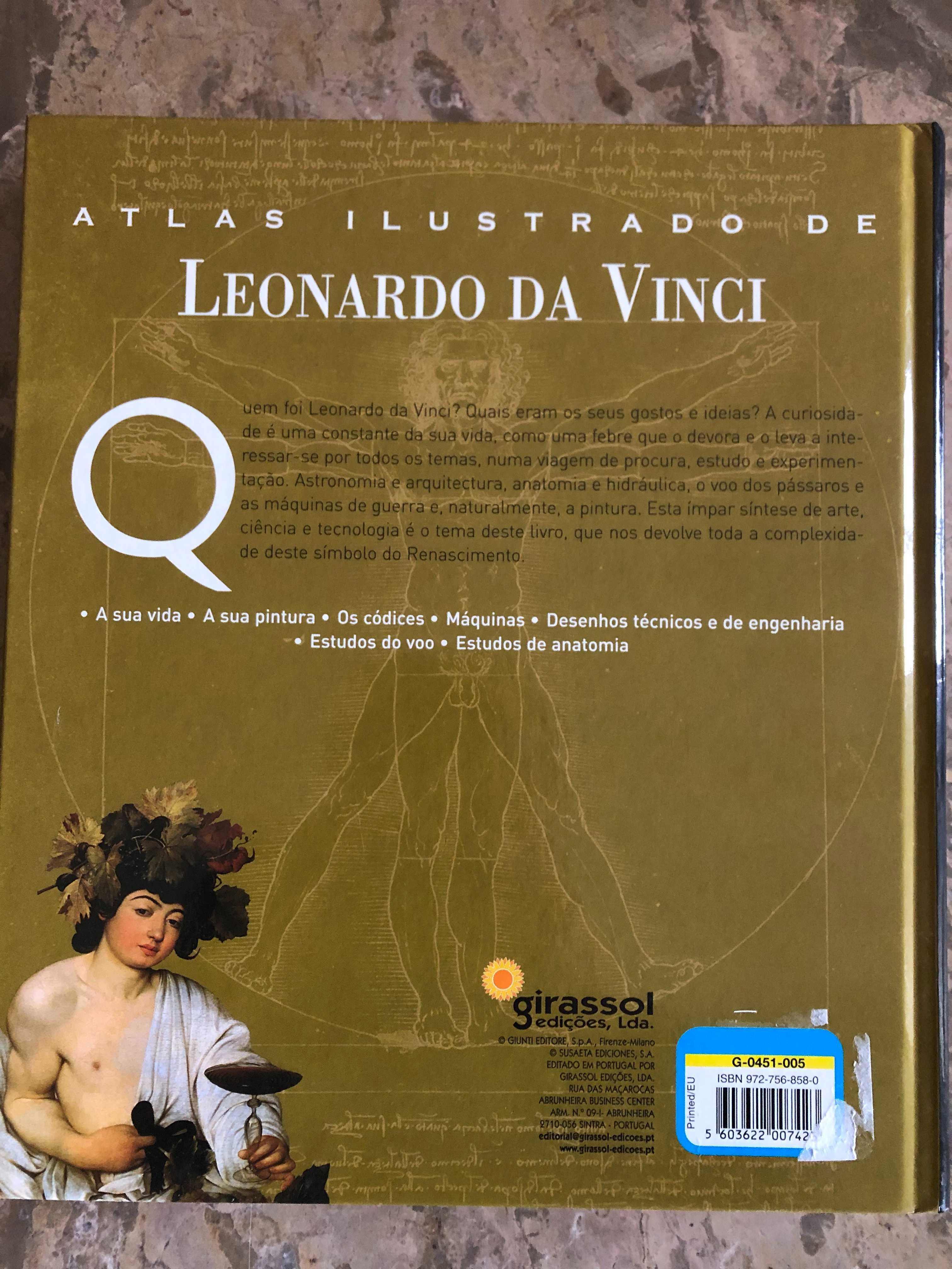 Atlas Ilustrado de Leonardo Da Vinci