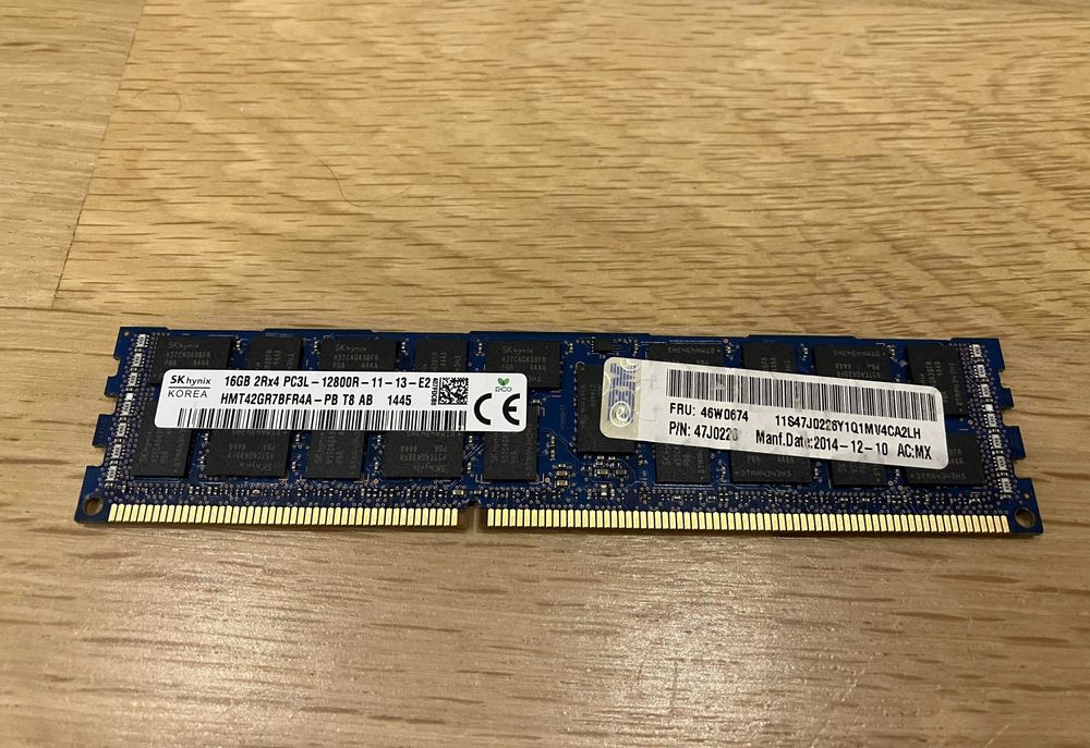Pamięć RAM DDR3 16 GB 1600 MHz