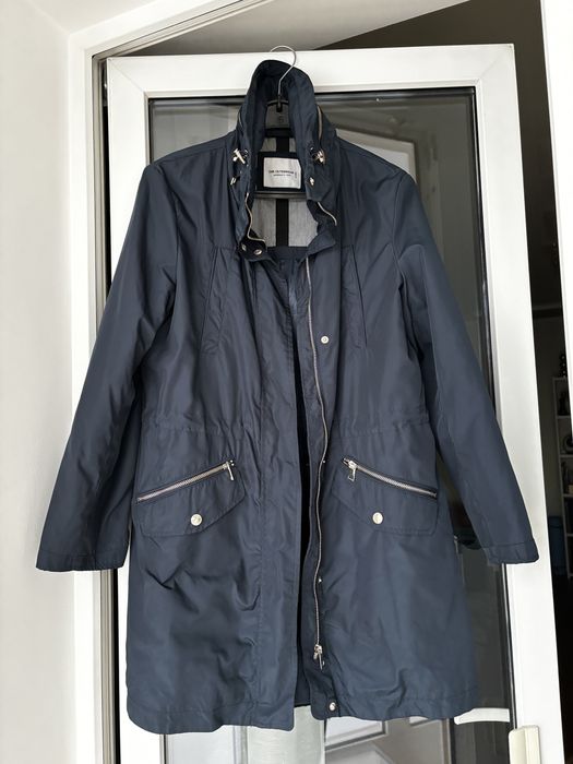 Плащ-парка з потаємним капюшоном, розмір 40