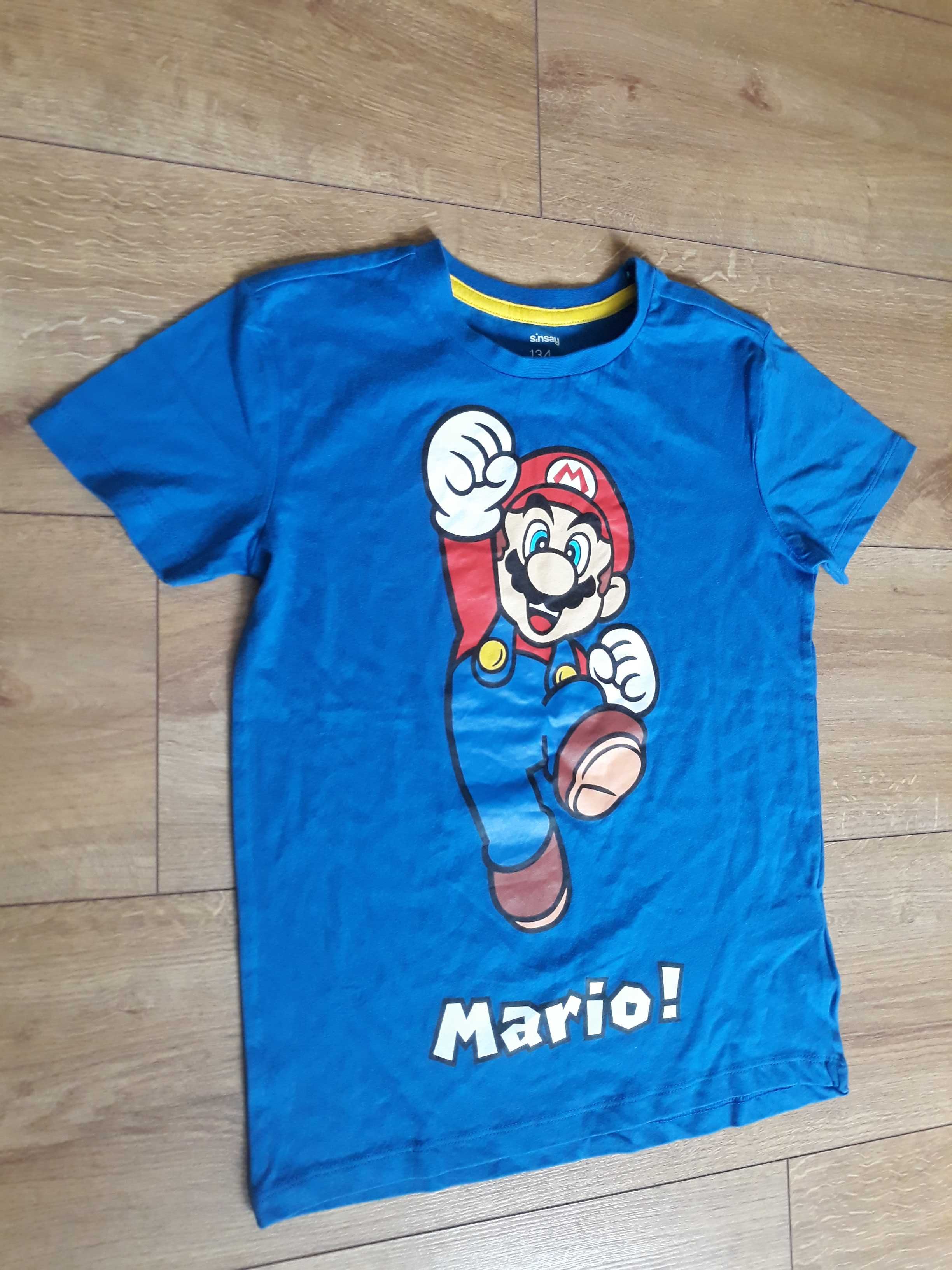 Koszulka z postacią Super Mario Bros Sinsay 134