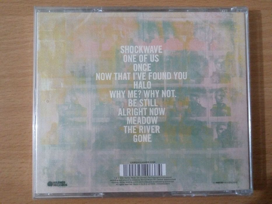 LIAM GALLAGHER - Why Me? Why Not. NOVO Selado