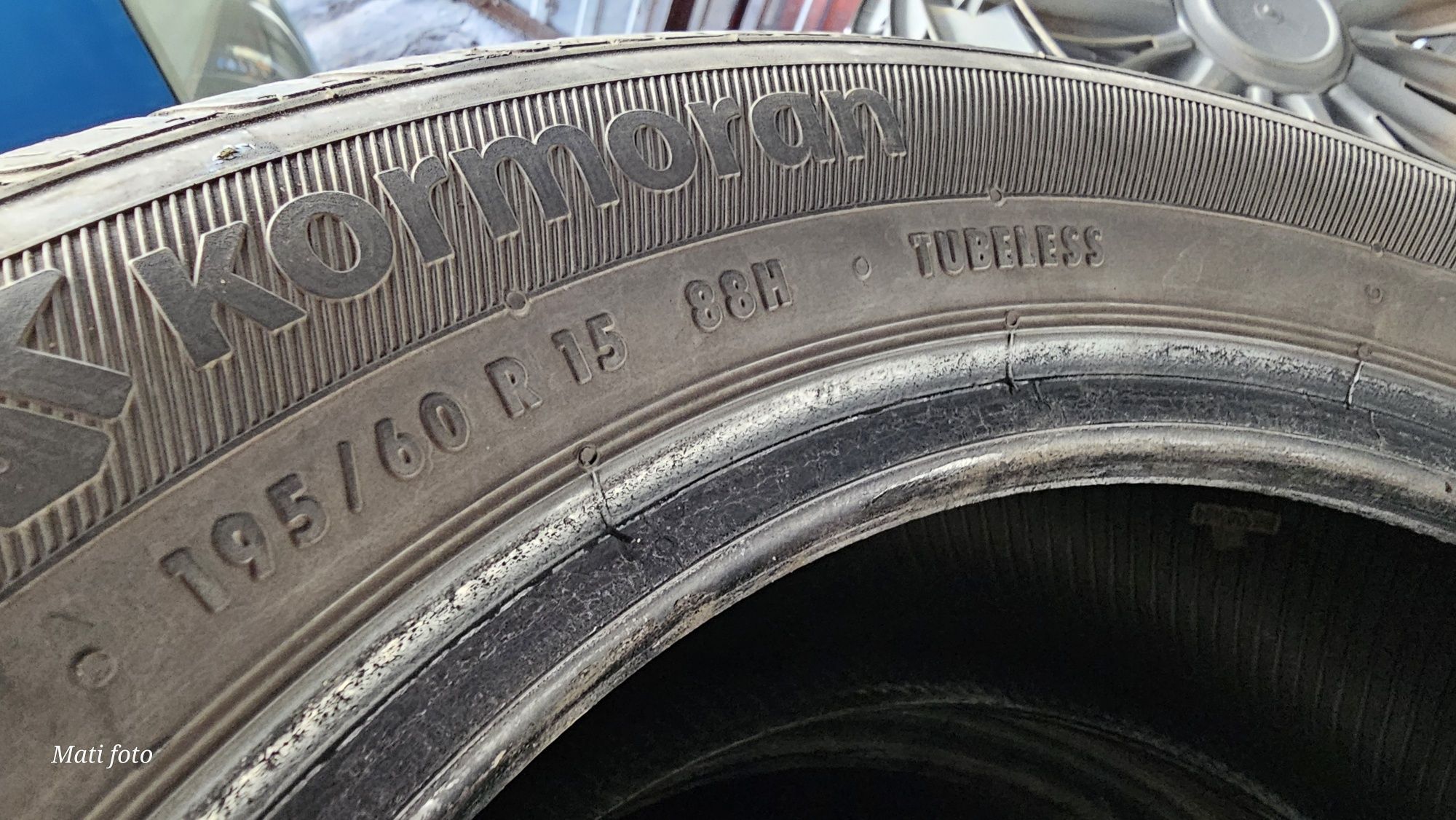 Opony letnie 2 sztuki 195/60 r15