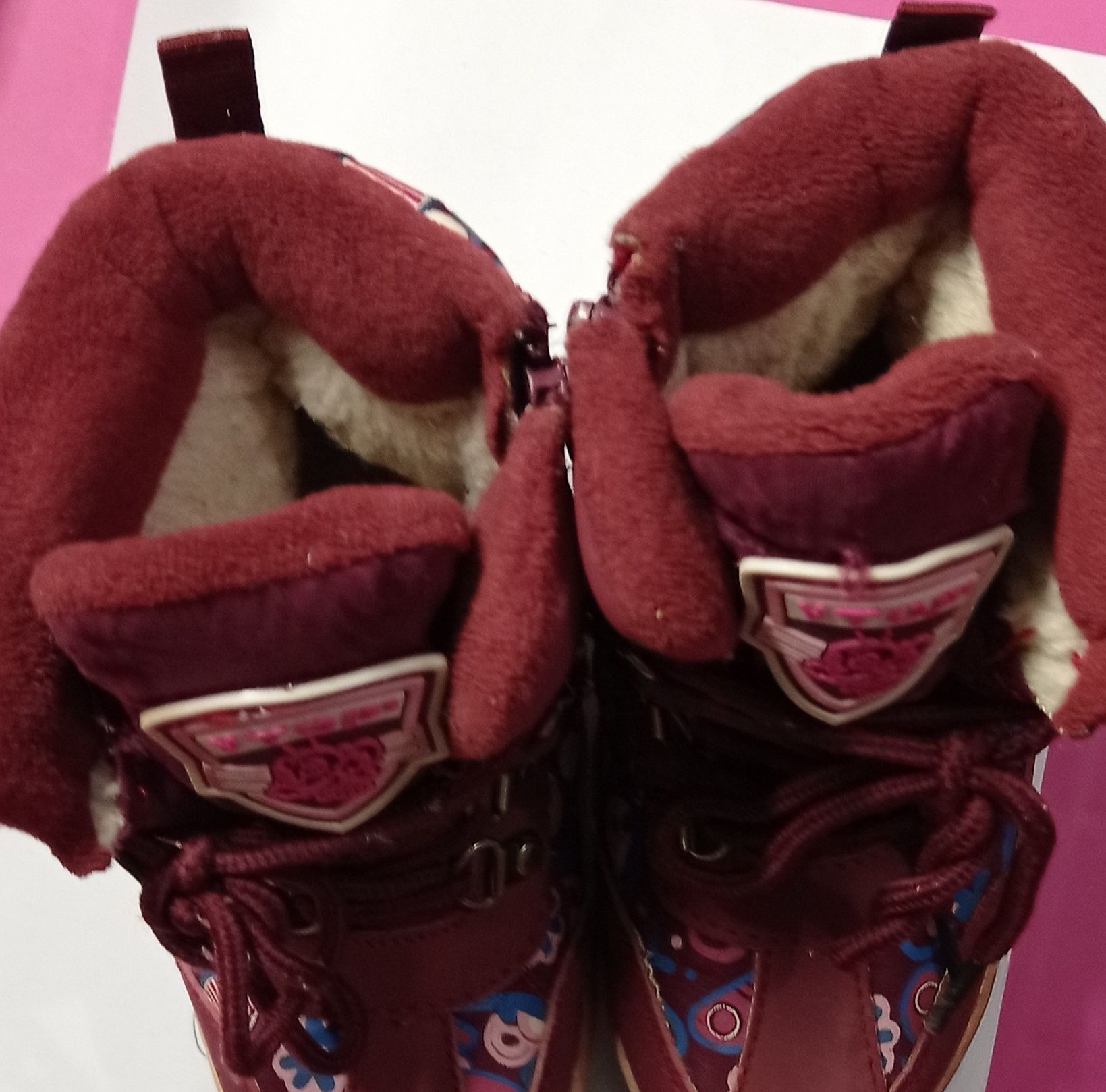 Зимние термо сапожки ботинки 16-16,5см