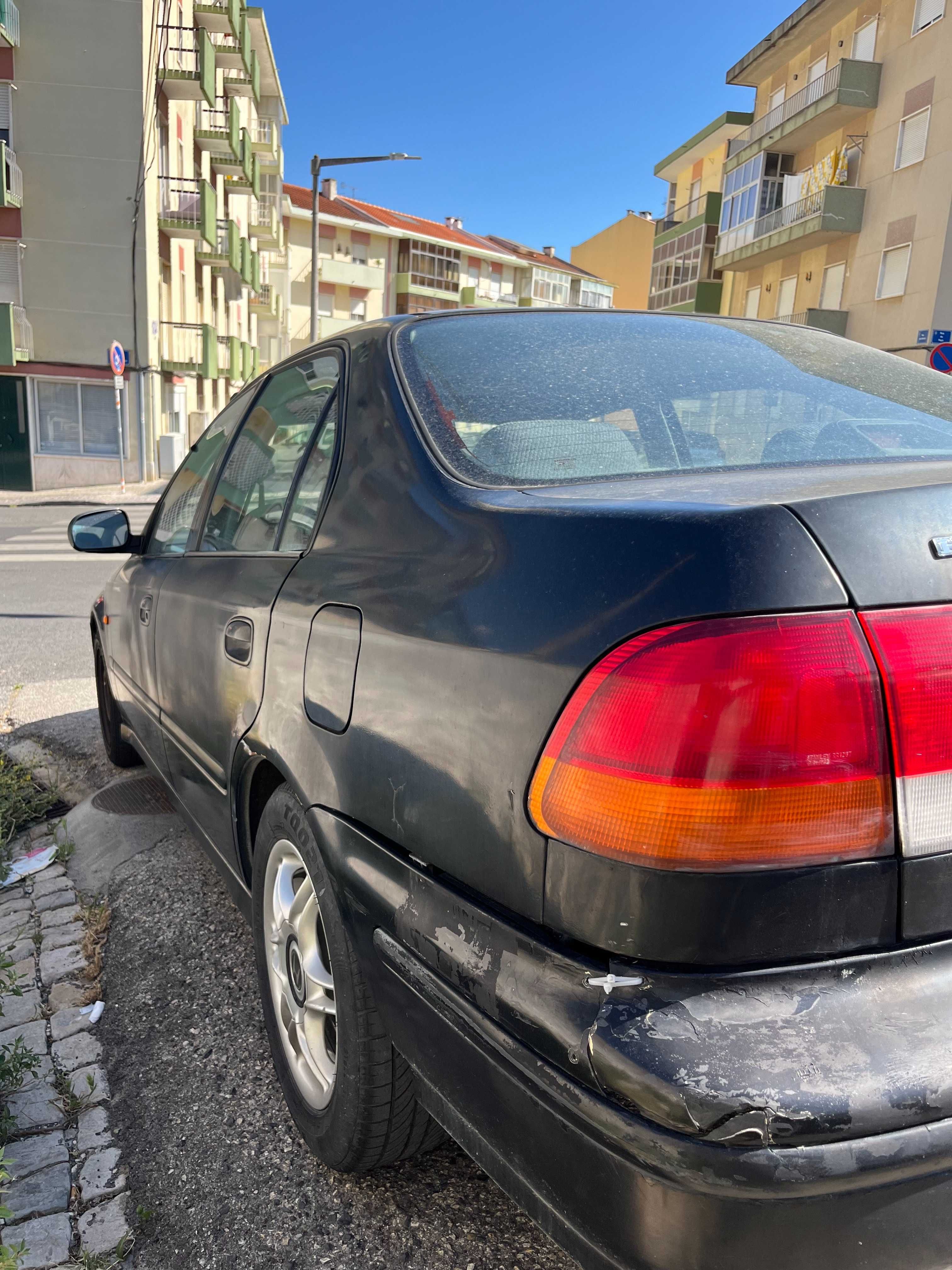 Honda Civic sedan ek3, vendo ou troco por mota