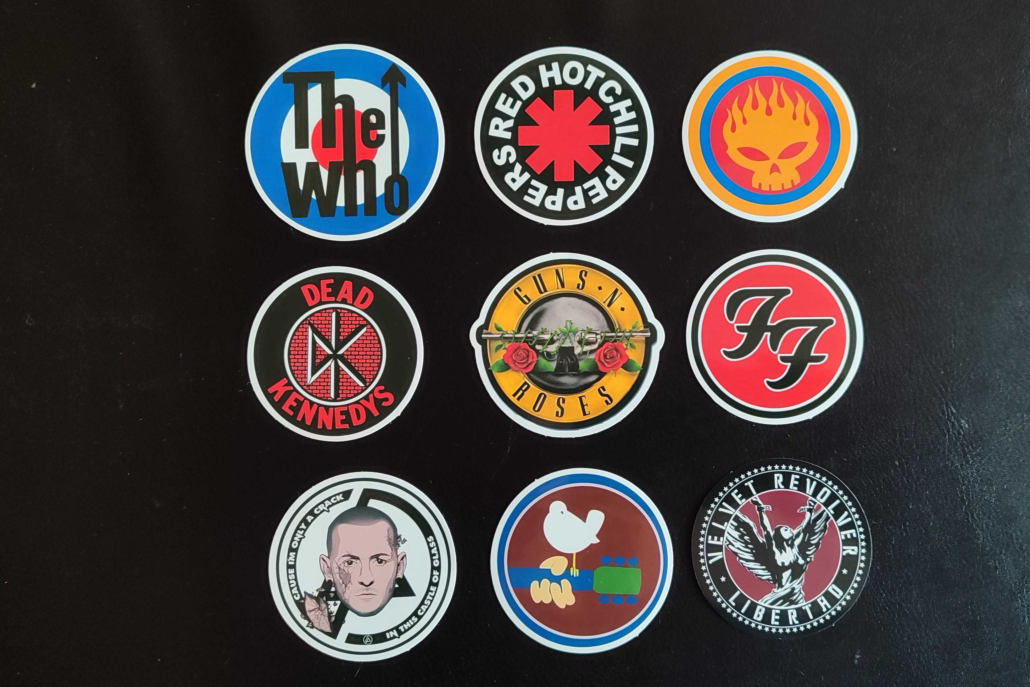 Rock 'n' Roll: autocolantes, stickers, adesivos