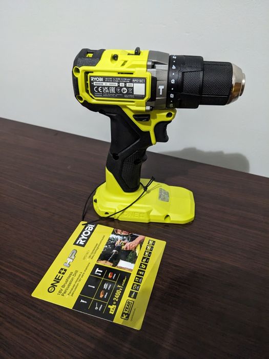 Ryobi RPD18C1 bezszczotkowa NOWA wkrętarka 60 Nm, gwarancja 3 lata