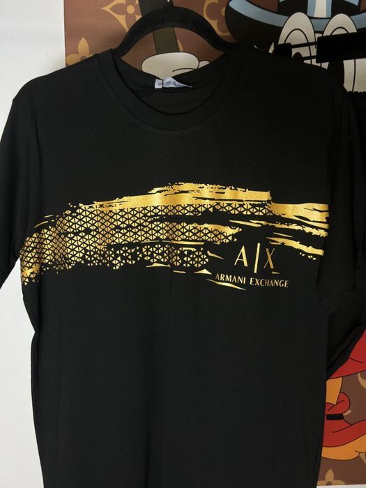 КОСТЮМ A|X Мужской спортивный костюм Armani Exchange 2025 черный люкс