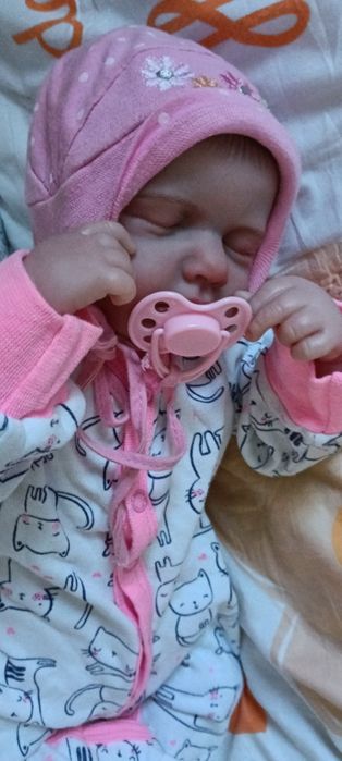 Nowa śliczna lalka typ reborn ok.50cm.