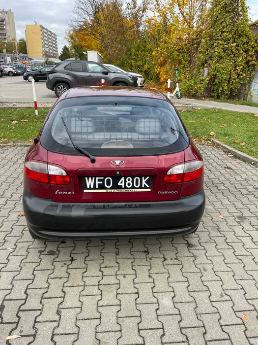 Daewoo lanos 1.5 16V 100koni 1999rok  pierwszy właściciel 82tys.km