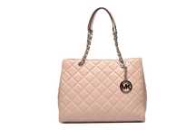 MK Torebka Michael Kors Susannah pudrowy róż beż NOWA