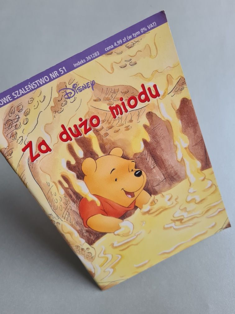 Za dużo miodu - Disney. Książeczka dla dzieci