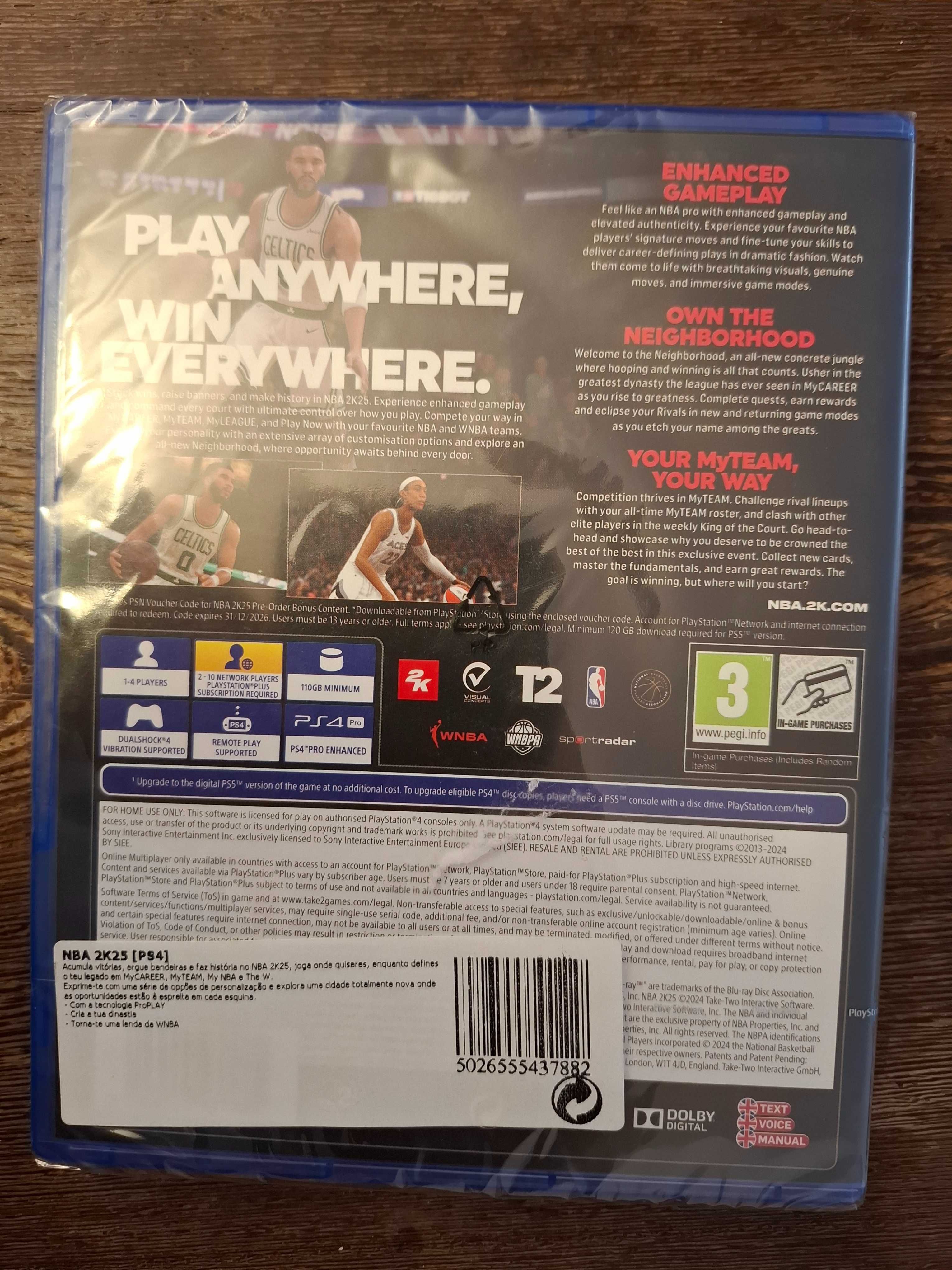 NBA 2K25 para PS4/PS5