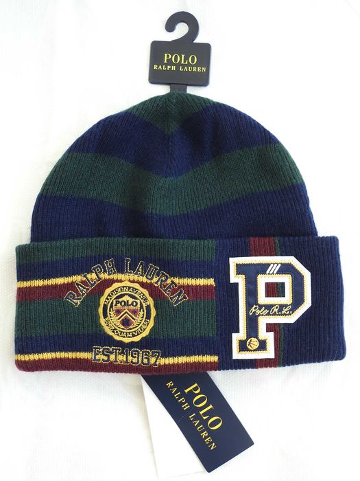 Новая шапка POLO Ralph Lauren 100% оригинал шерсть унисекс США