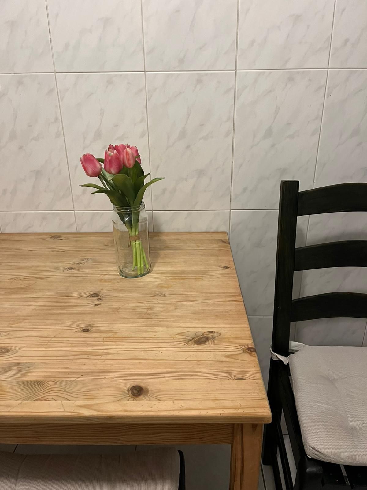 Mesa de pinho INGO do IKEA