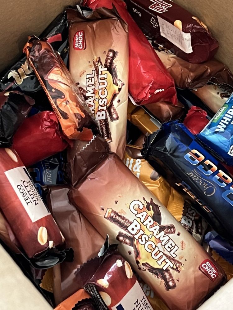 Box batoników i czekoladek - 1 kg