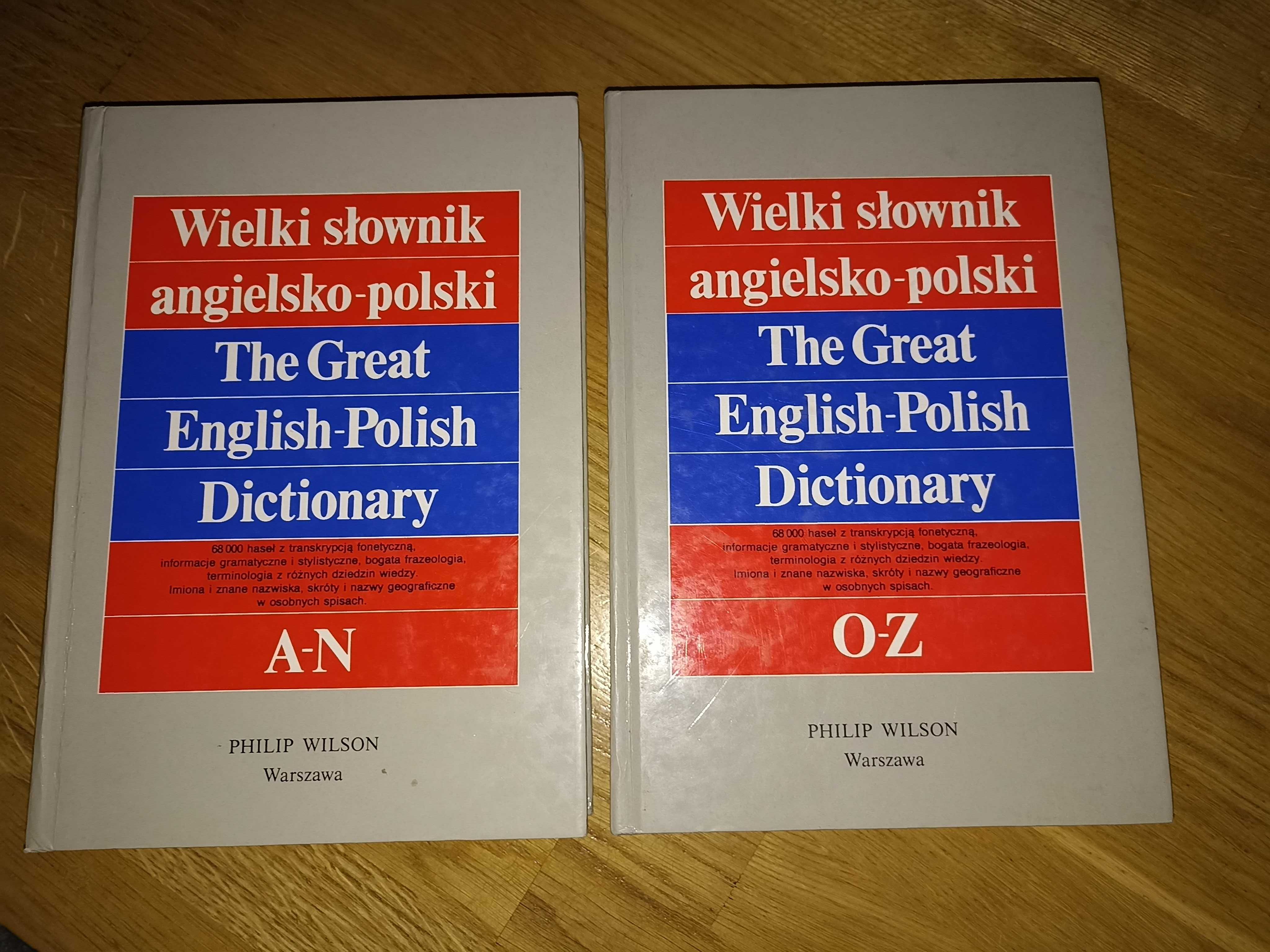 Wielki słownik polsko-angielski i angielsko-polski