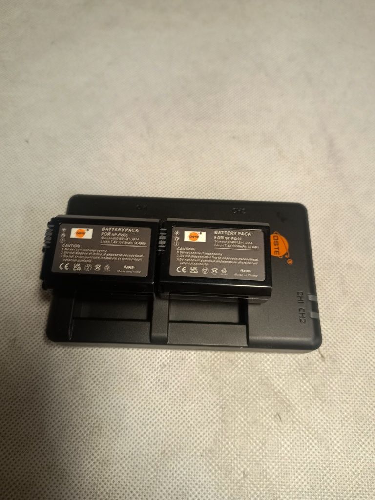 Baterie do Sony NP-FW50 z ładowarka