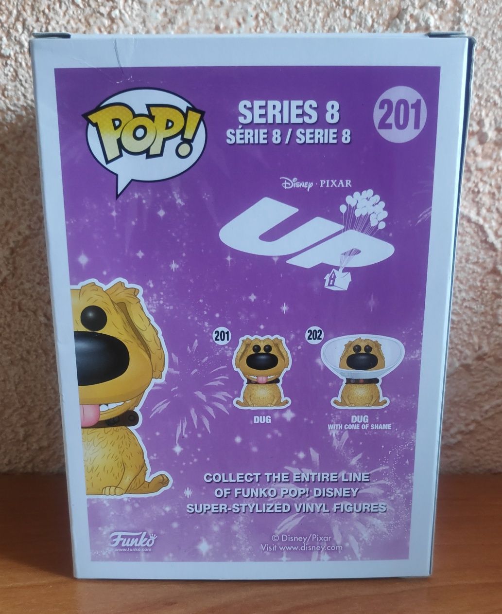 Funko pop Dug Flocked Hot Topic #201 figurki pop