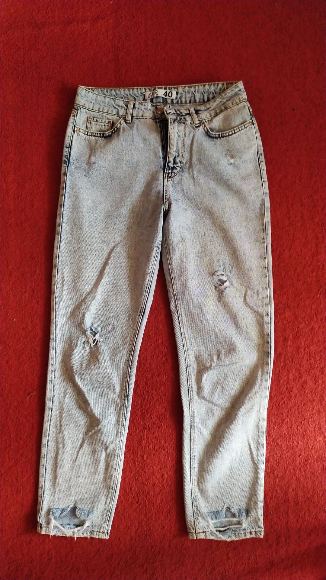 джинси жіночі,40 розмір,на зріст до 175,ідеальний стан