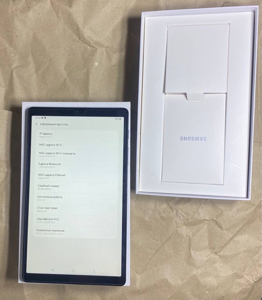 Планшет Samsung Galaxy Tab A7 Lite 4/64