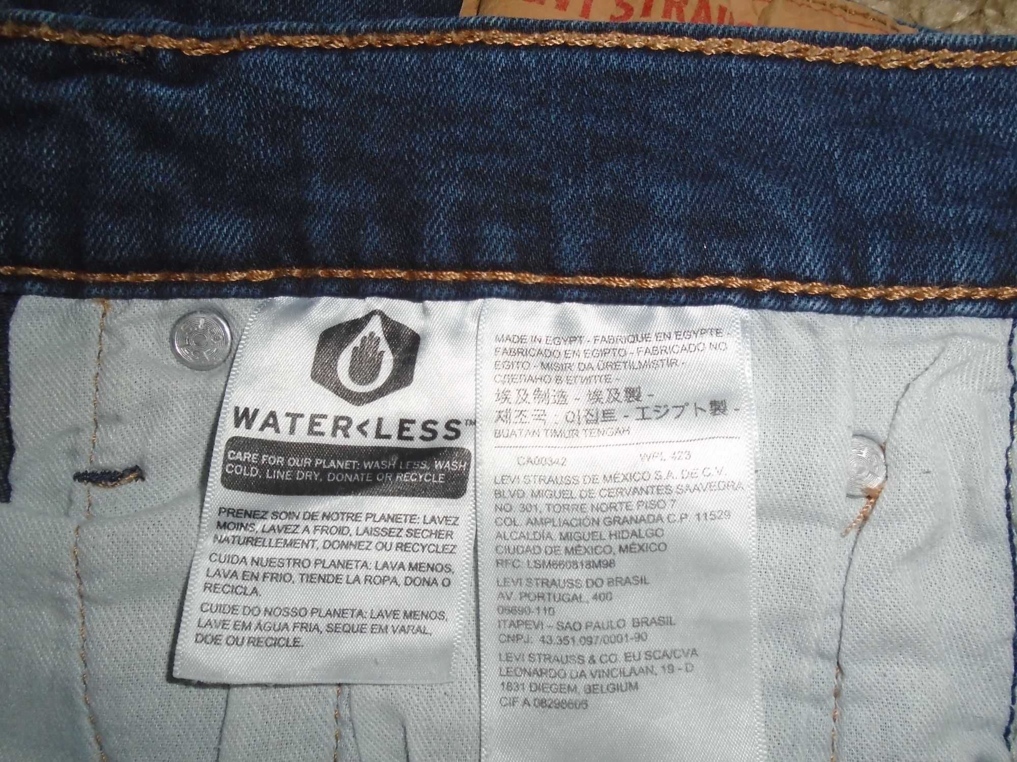 Джинсы Levis 512 USA W32 L34