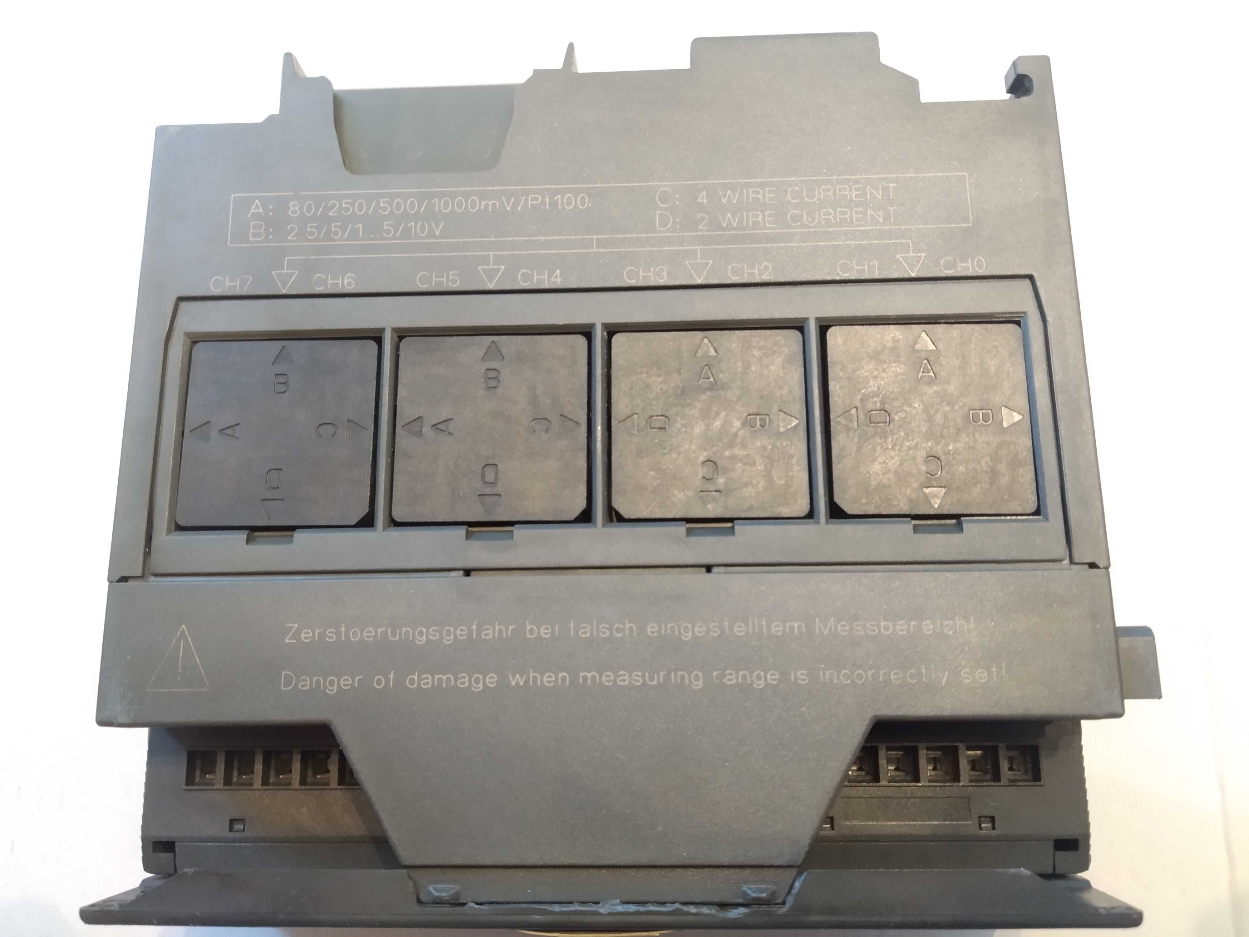 SIEMENS S7-300 analog input 6ES7 331-7KF02-0AB0