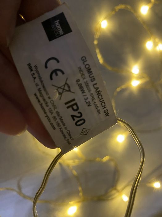 Łańcuch świetlny Home&You Glomus ciepły biały 2m 20led