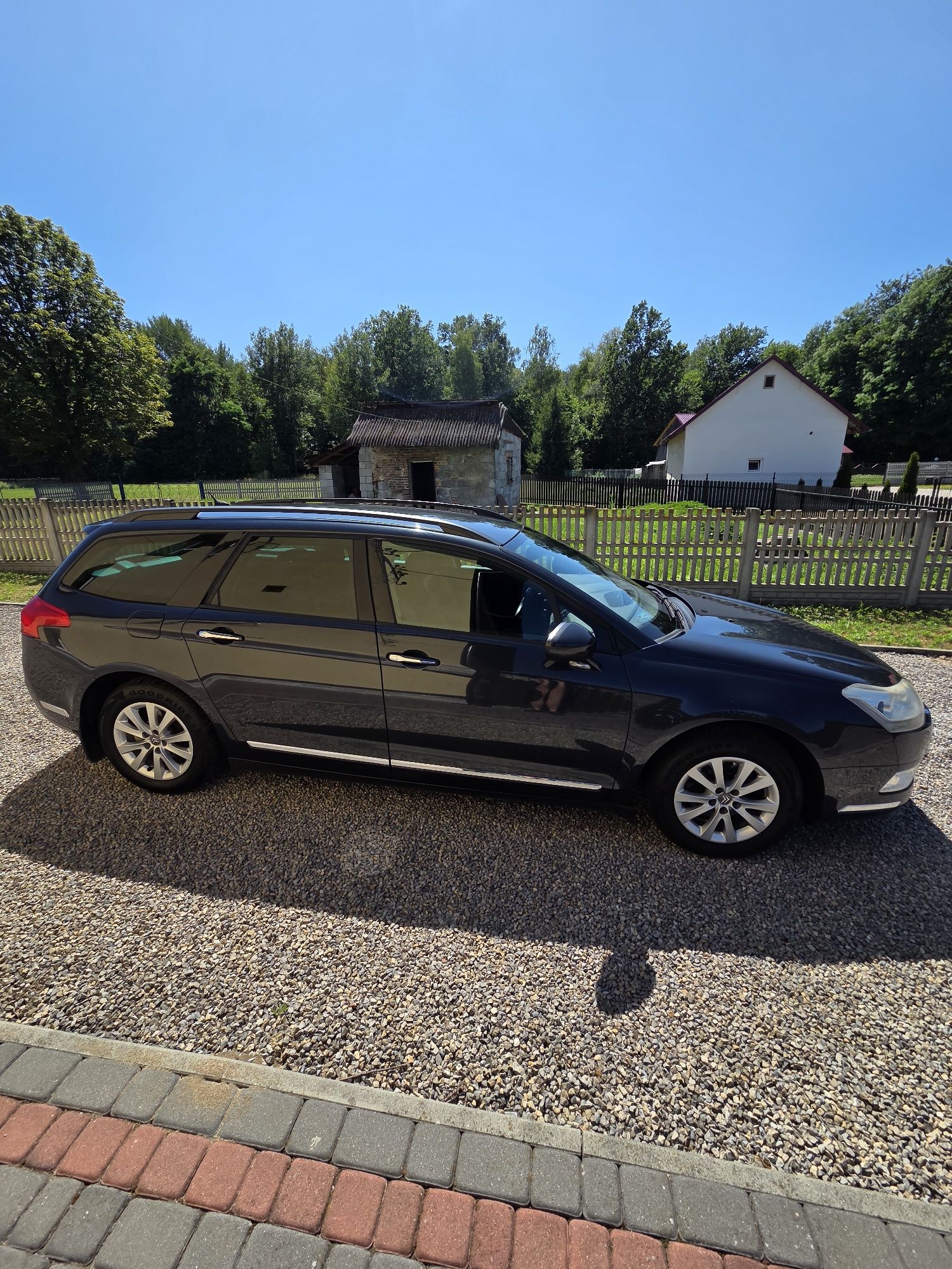 Citroen C5 tourer 1.6Hdi 109km skóry, navi, klimatronik, bez hydro!